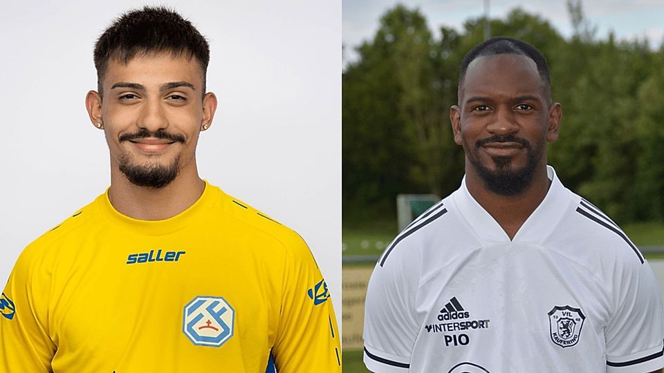 Can Cetinkaya (l.) und Josue Kabeya (r.) verstärken die SpVgg Kammerberg.