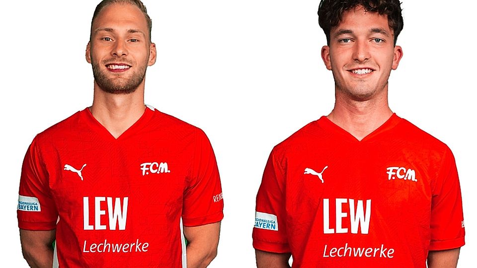 Nicolai Brugger (li.) und Lukas Gerlspeck stehen dem FC Memingen nach der Winterpause nicht mehr zur Verfügung. 